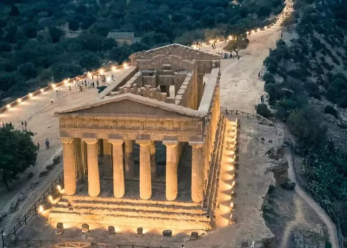 招待所 La Casetta Di Ro Ro' Vista Sulla Valle Dei Templi 3*
